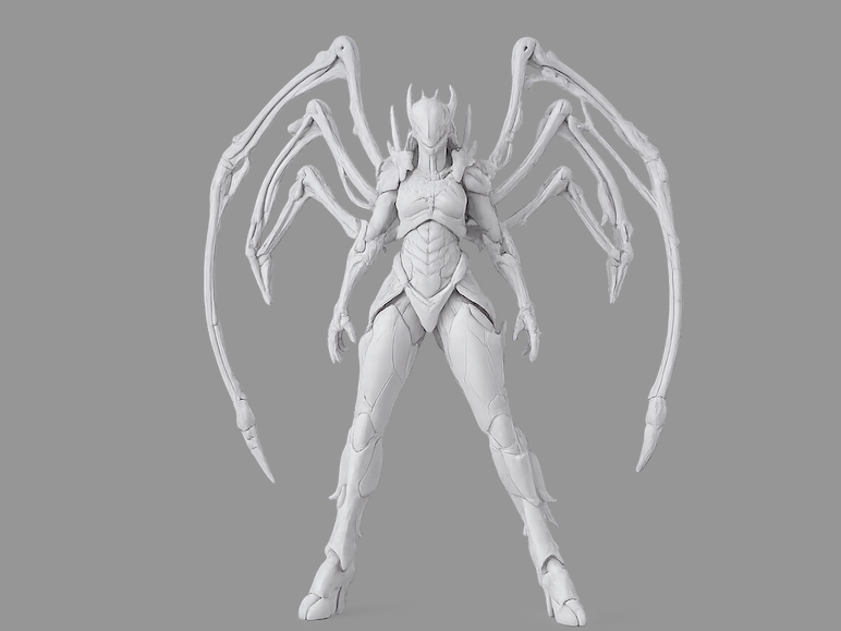 Alien Spider Queen (WarFrame Inspired)