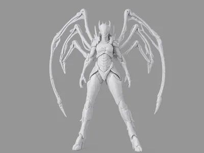 Alien Spider Queen (WarFrame Inspired)