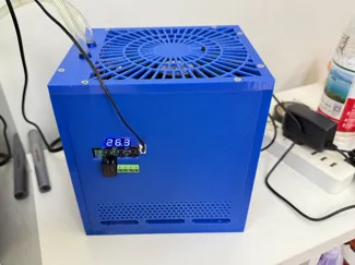 鱼缸当导体冷水机