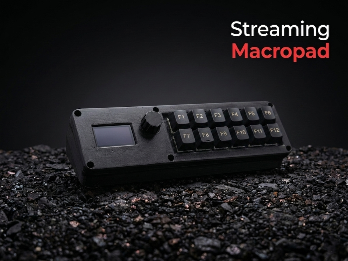 Streaming Multi-use MacroPad Keyboard for computer