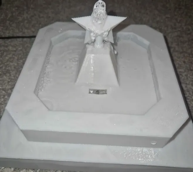 Super Mario 64 Courtyard Fountain