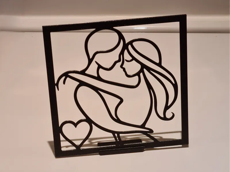 Valentines Day Silhouette