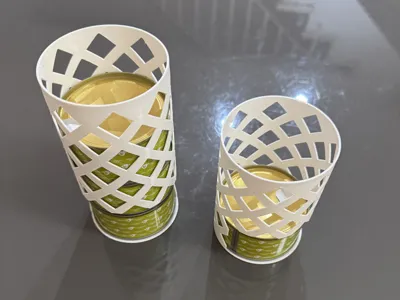 Tuna can stack organizer