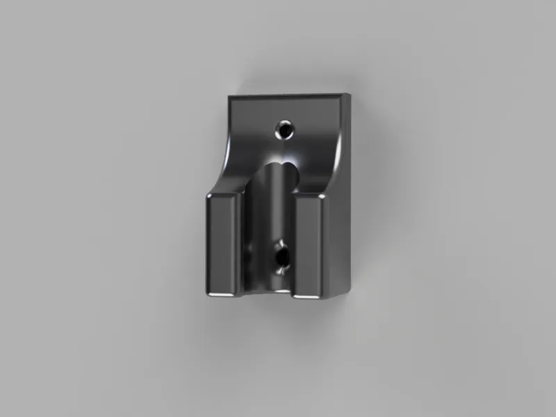 Solder iron wall hanger