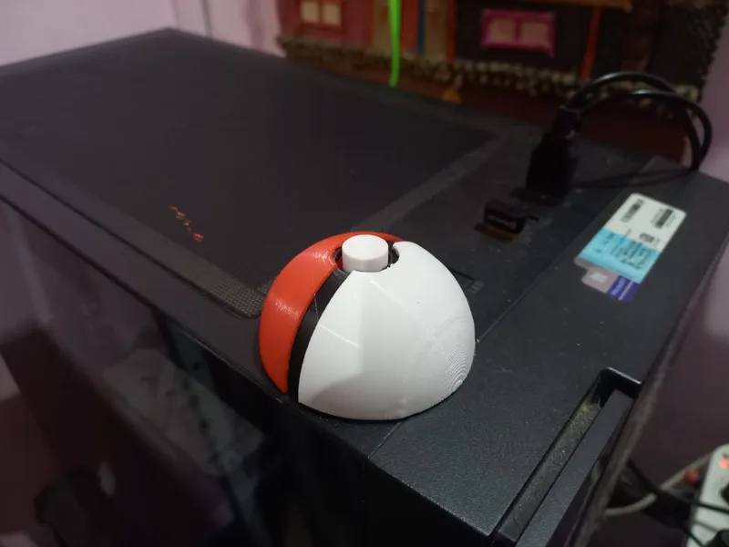 Pokeball Power Button