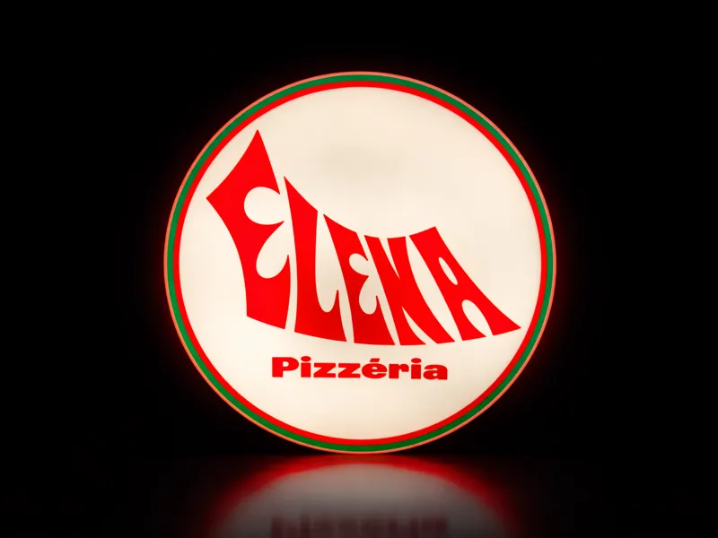 Elena Pizzeria LED Lightbox – 3D Printable