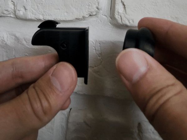 Magnetic cabinet lock "print in place"