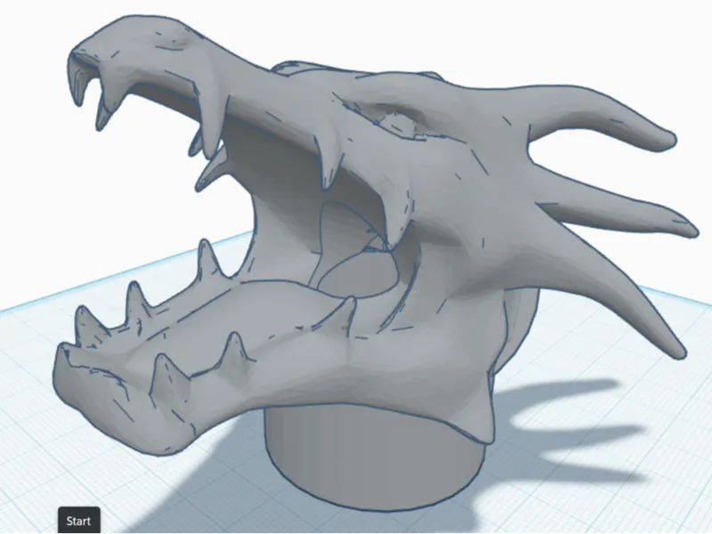 Dragon Head For Humidifier