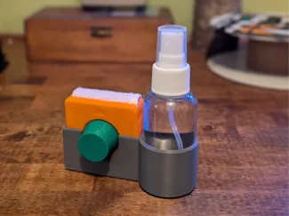 HSW - 40mm bottle & Build Plate cleaner holder 