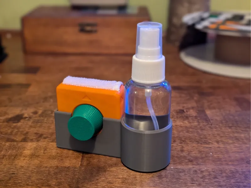 HSW - 40mm bottle & Build Plate cleaner holder