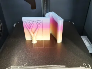 phone stand with space for a photo or note