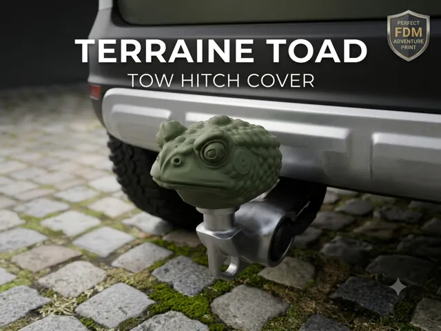 Terrain Toad Tow Hitch Cover Cap