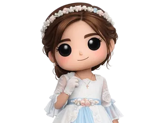 NIÑA COMUNION TARTA