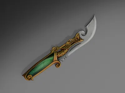 Undying Contract - Azure Dragon Blade