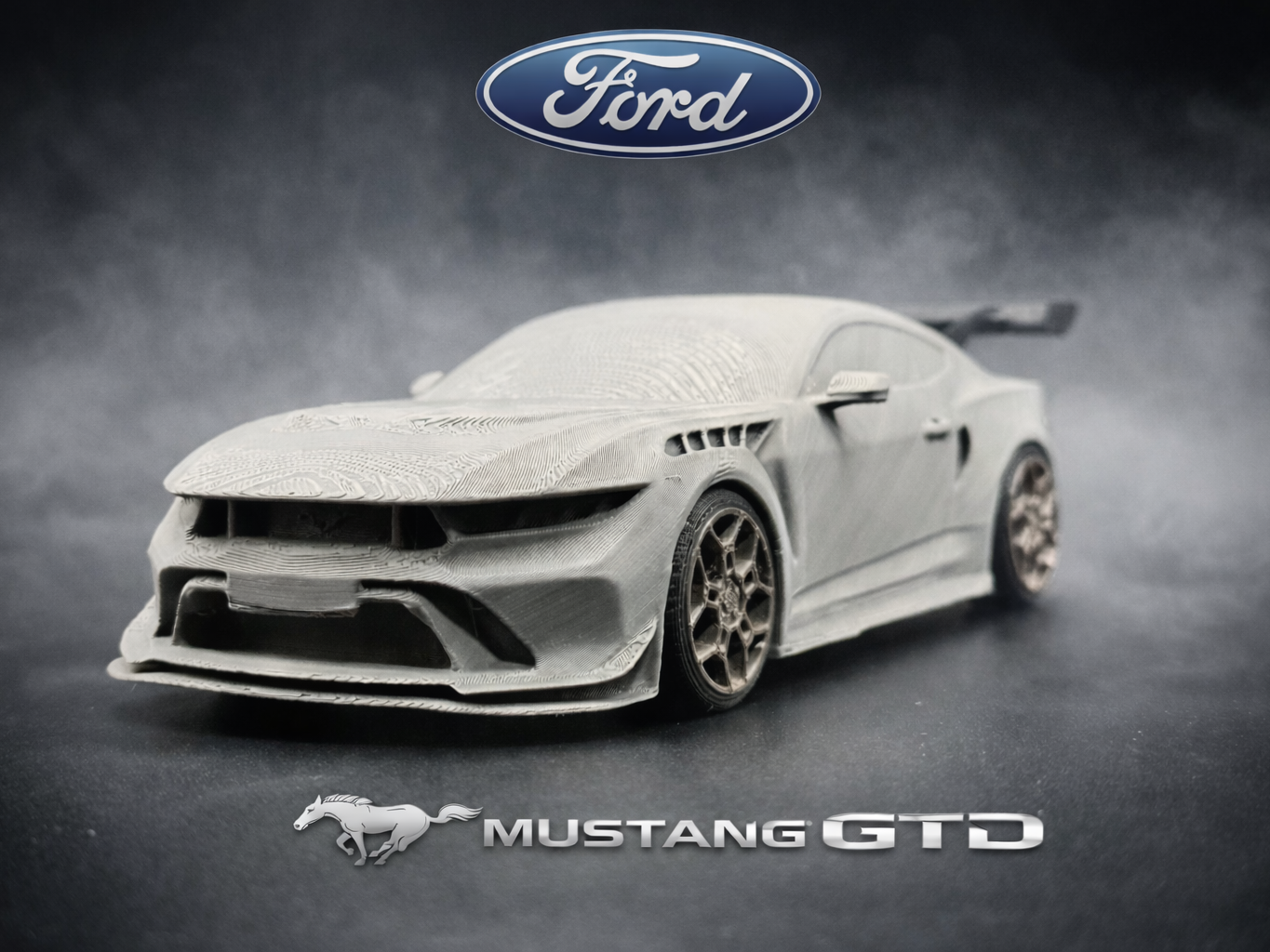 2025 Ford Mustang GTD - 1/24 Scale Car model! 