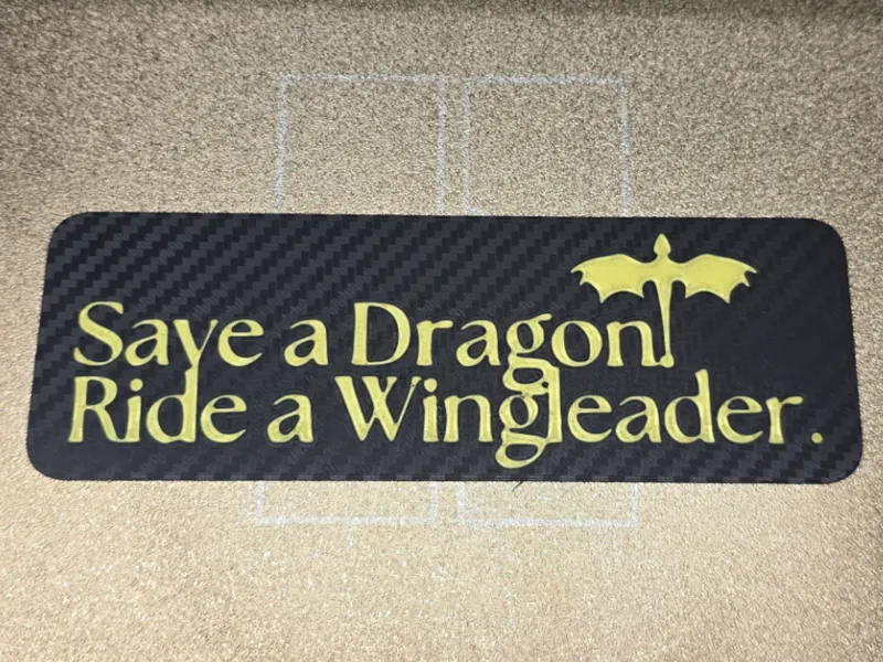 Lesezeichen Fourth Wing "Dragon, Wingleader"