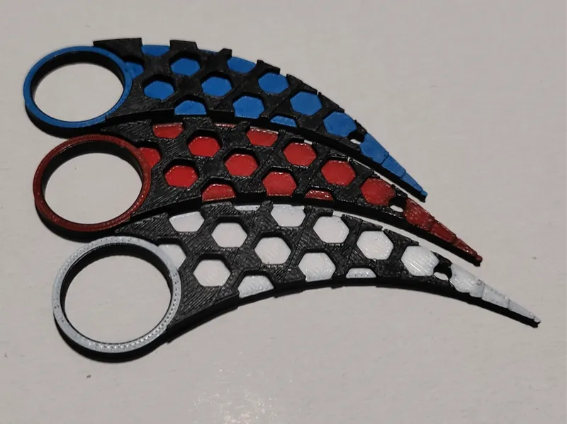 Honeycomb Key Karambit
