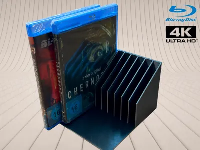 Blu-Ray Case Shelf / Organizer - Perfect Fit