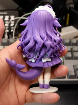 Modelo para impresión 3D: deepseek 大肥鱼 Q版手办 已拆件 — vista de referencia 5