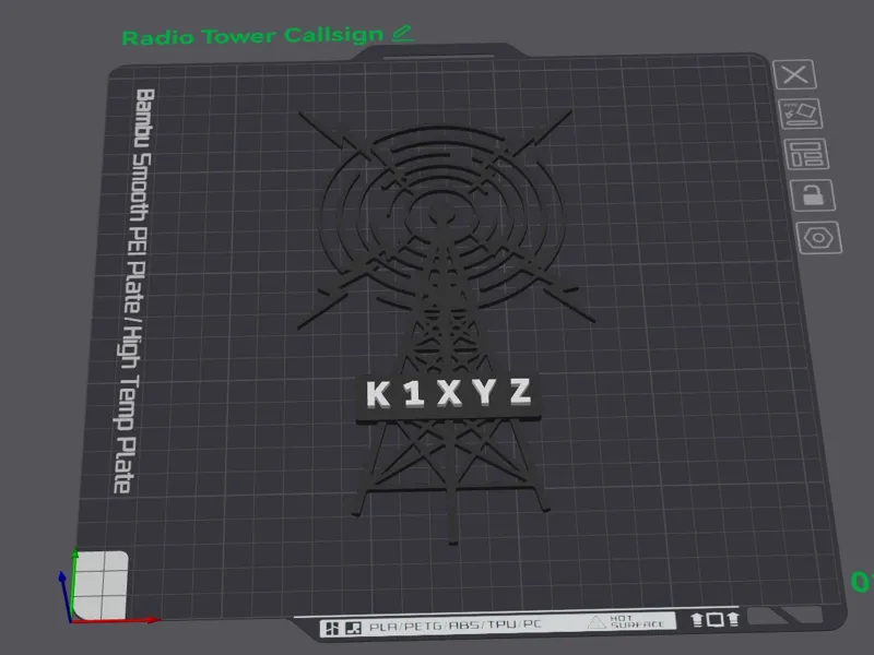 Radio Tower Callsign