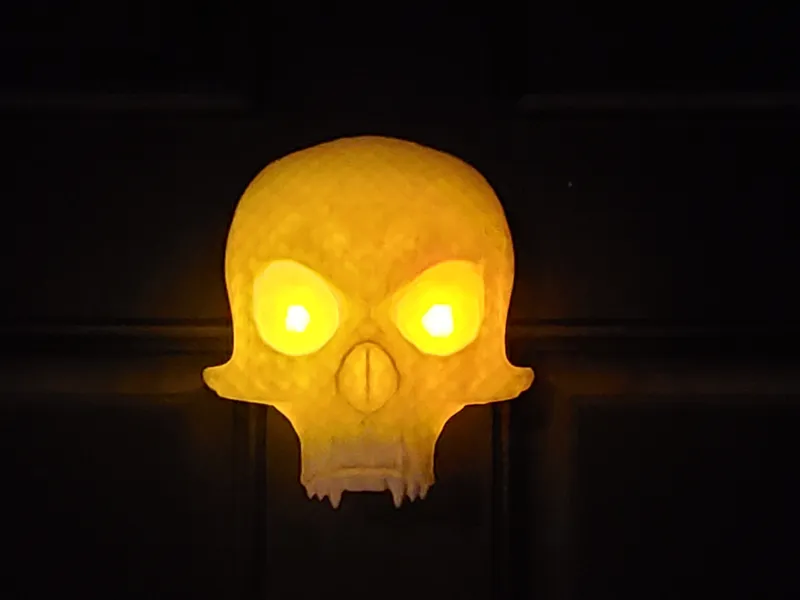 Vampire Skull Door Decoration