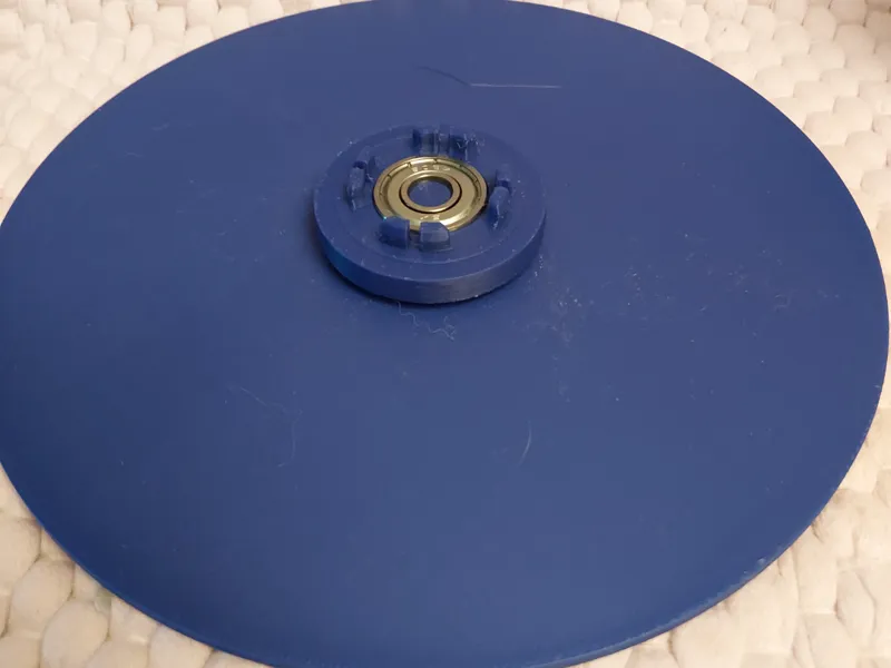 Blank Spinner hubcap blank 220mm