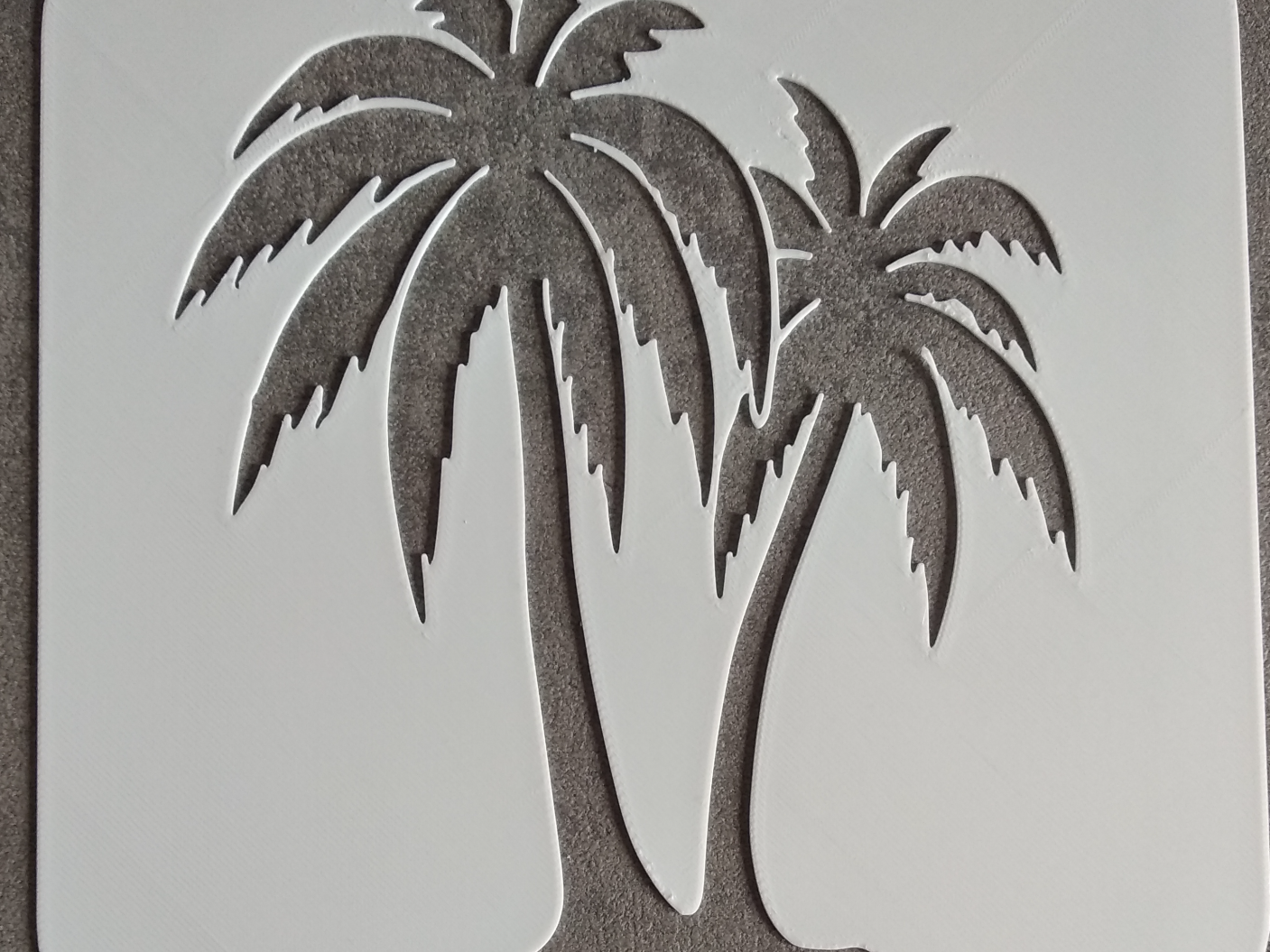 stencil palme