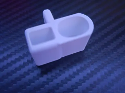 Skadis 18mm cutter holder with PTFE tube spots