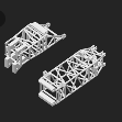 Miniatura 1 do modelo 3D 利勃海尔11200吊车1/120比例