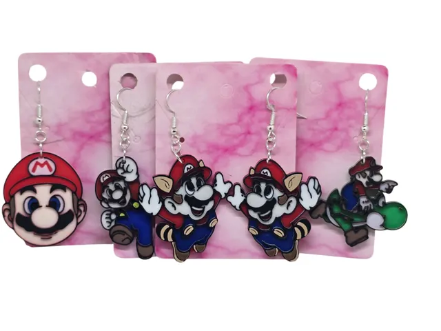 Mario Earrings