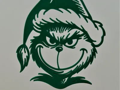 The Grinch wall art