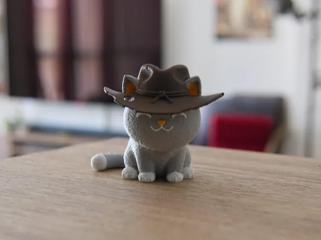 Mewgenics inspired cat w/ Nightmare hat 