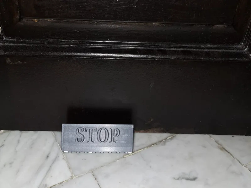 Super Simple Door Stopper