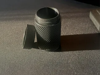 Container with screw lid