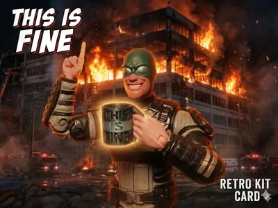 1:12 Retro Kit Card, Meme Mug, Controller, Cans