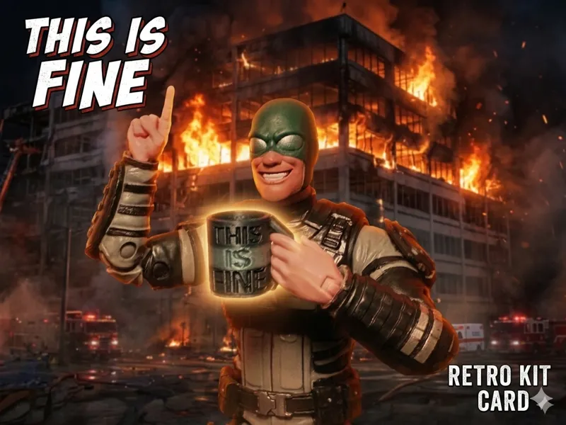 1:12 Retro Kit Card, Meme Mug, Controller, Cans