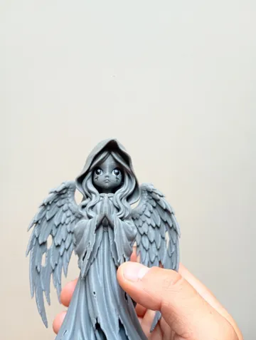 Figura decorativa: Erebia– Angel of Darkness — vista de referencia 4