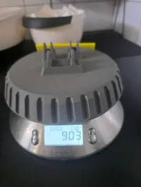 900 gramm Standfuß / Gewichtsbox