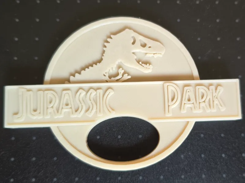 Jurassic Park Logo Page Holder