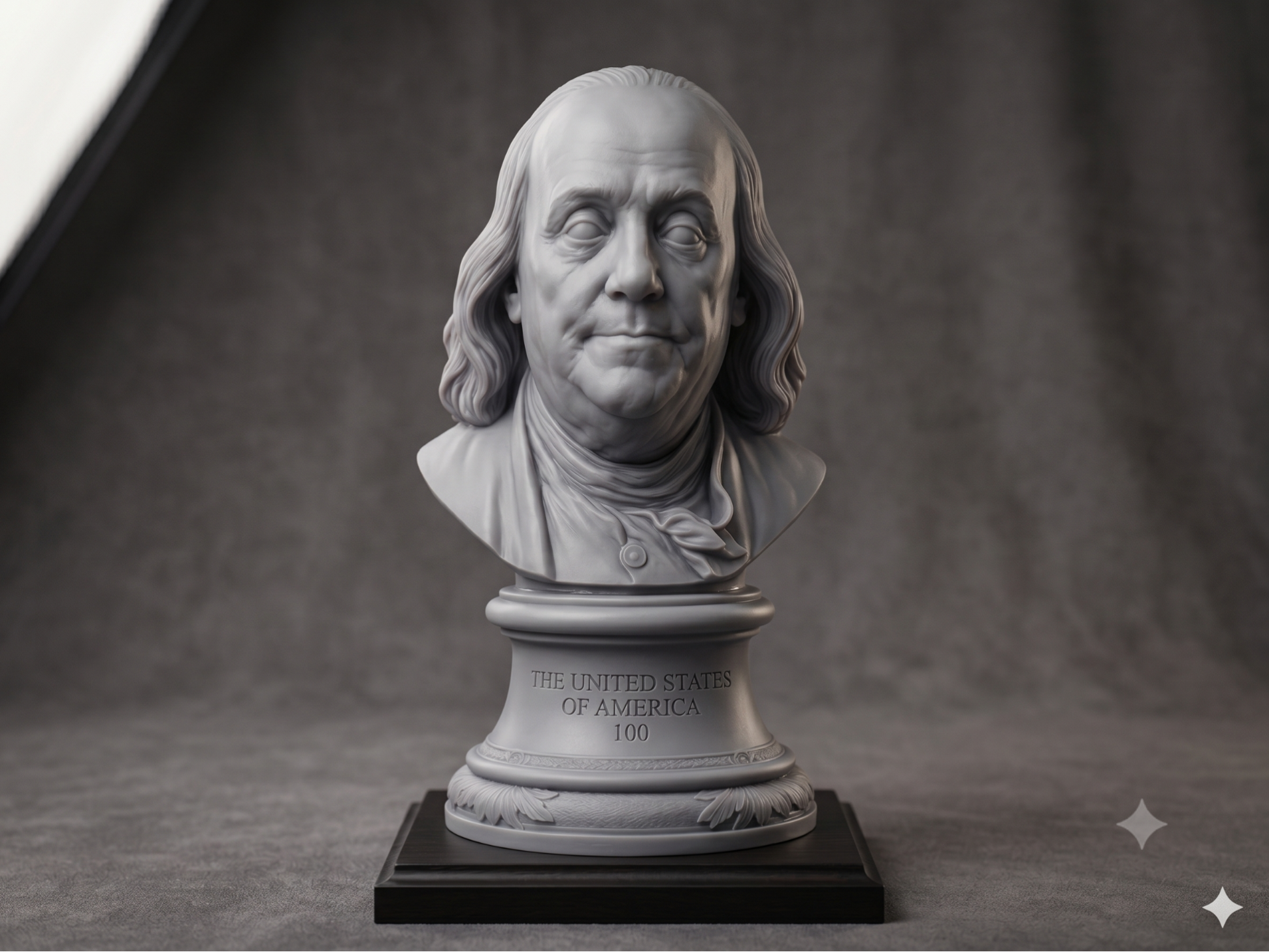 Benjamin Franklin Bust – American Heritage Collect