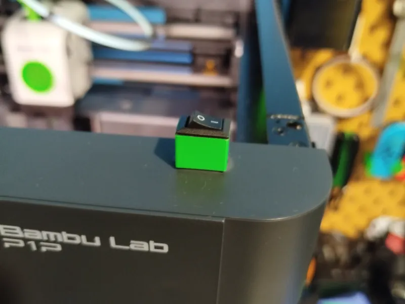 Bambu lab p1p/p1s switch mount