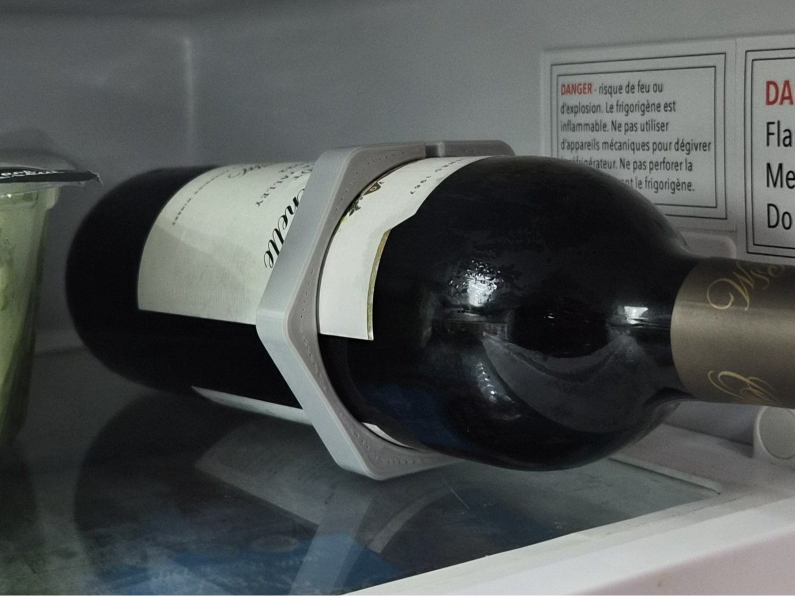 No-Roll Vinho Suporte De Garrafa Para RV Fridges