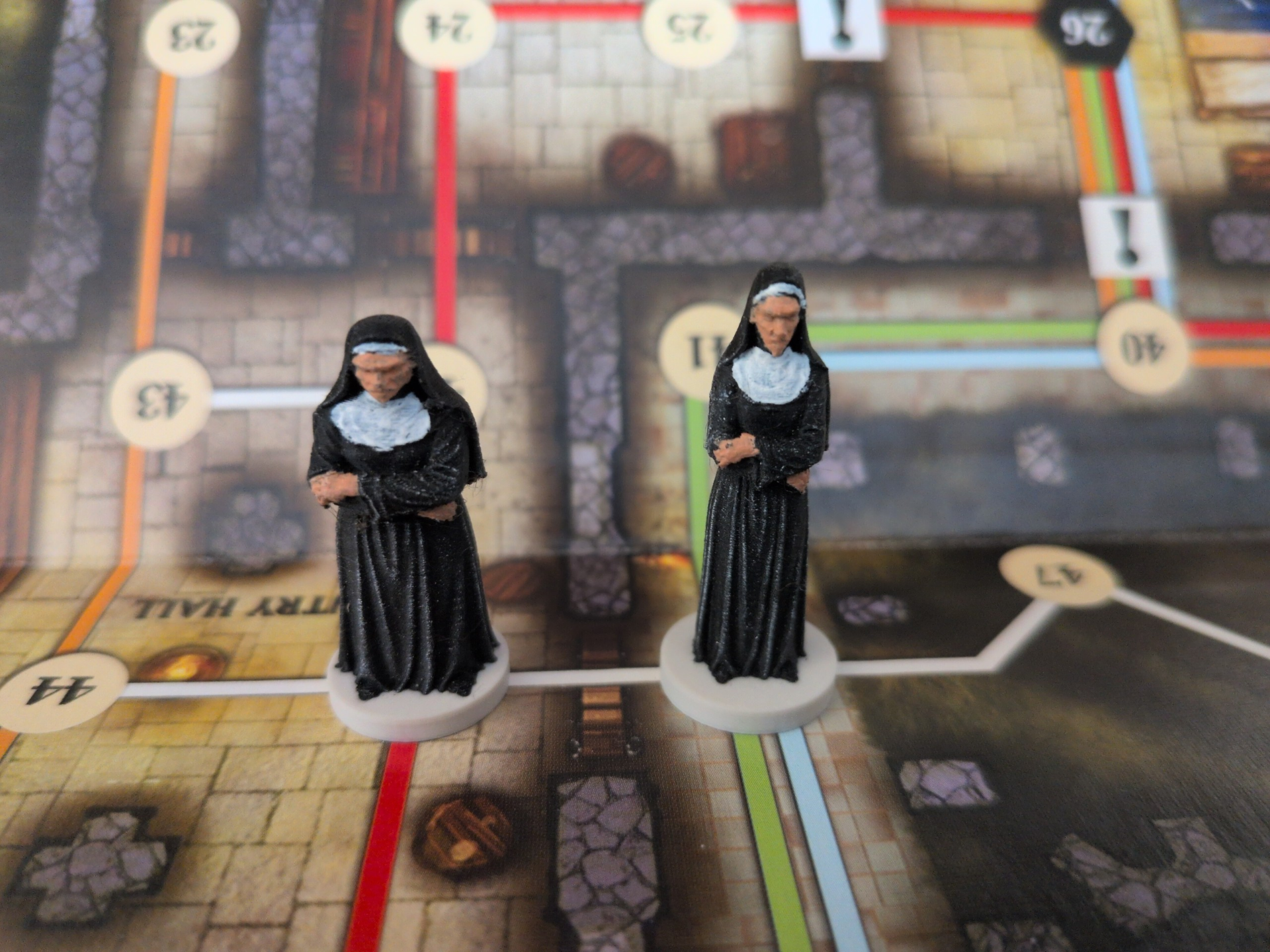 Nuns on the Run - Guard player Miniatures