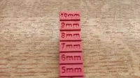 Jauge d'épaisseur 1-10 mm par pas de 1 mm — photo 5