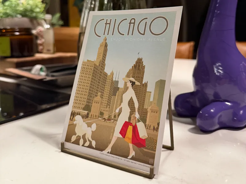 Photo and Post Card Stand