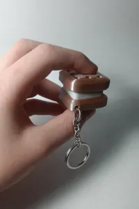 2 COLOR KEYCHAIN