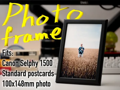 Photo Frame: Canon Selphy CP1500 - 100x148mm print