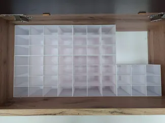 Customizable Drawer & Shelf Organizer (OpenSCAD)
