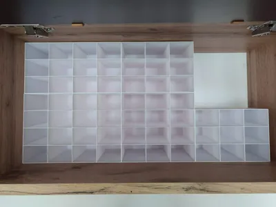Customizable Drawer & Shelf Organizer (OpenSCAD)