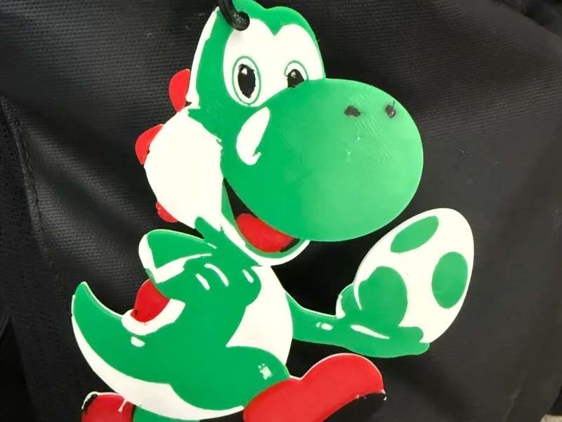 Yoshi keychain